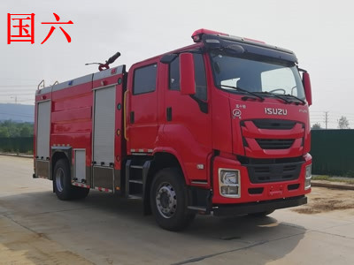 國六五十鈴泡沫消防車（6噸）